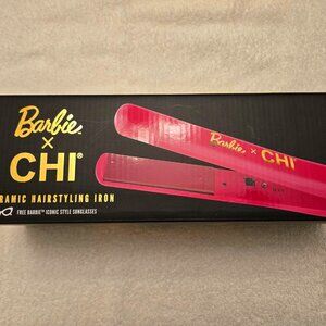 CHI X Barbie - 1'' Ceramic Hairstyling Iron W/ Barbie Iconic Style Sunglasses